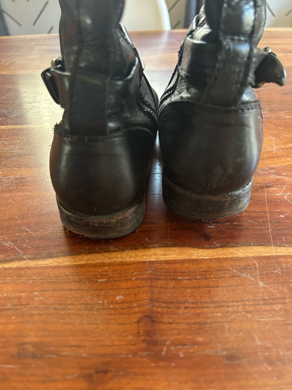 Frye women’s Phillip riding boots leather black - Picture 11 of 13